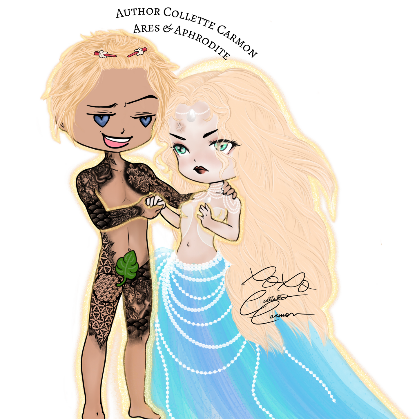 Ares and Aphrodite Sticker